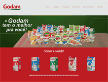 Tablet Screenshot of godam.com.br